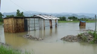 Flooding in St Vincent today [upl. by Nomolos295]