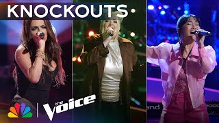 Felsmere Gabrielle Zabosky and Kay Sibal Give Coach Gwen an Impossible Decision  Voice Knockouts [upl. by Alan925]