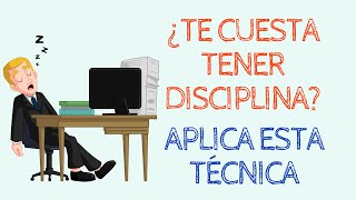 Con esta estrategia te costará menos tener disciplina [upl. by Casia]