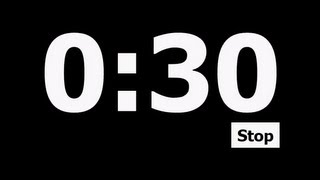 30 Second Countdown Timer [upl. by Kristine]