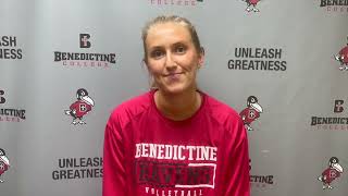 Volleyball Postgame vs CulverStockton College [upl. by Bernadina]