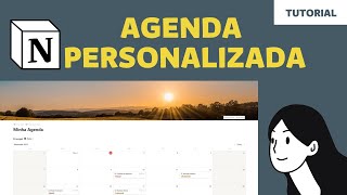 Como criar uma agenda no Notion  Um jeito simples de organizar seus compromissos [upl. by Danieu]