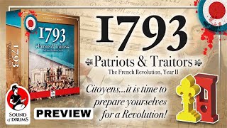 1793 Patriots amp Traitors from Sound of Drums Preview [upl. by Josee]