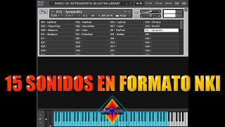 BANCO DE INSTRUMENTOS DE TODO 80🎼🎹🥁🎷🎺🎸🎻SAMPLES NKI😱KONTAKT 5 KONTAKT 6 amp Kontakt 7😱By LMTYM🔥💯 [upl. by Xel]