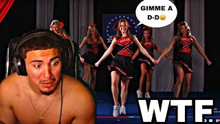 WTF Was This Performance Dhar Mann Cheerleaders STEAL Routine From POOR GIRL Reaction [upl. by Normalie824]