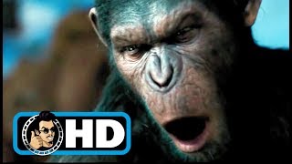 Rise of the Planet of the Apes 2011 Movie Clip  Caesar Speaks FULL HD Andy Serkis [upl. by Clevey846]