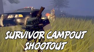 SURVIVOR CAMPOUT SHOOTOUT  Aftermath Roblox [upl. by Assirec]