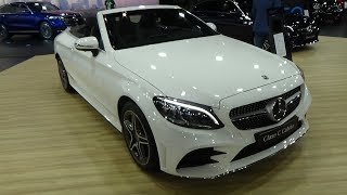 2019 MercedesBenz C 200 Cabrio  Exterior and Interior  Automobile Barcelona 2019 [upl. by Itram456]