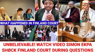 Unbelievable See What Simon Ekpa Did In Finland Court As Judge Decides His Fate [upl. by Artenak462]