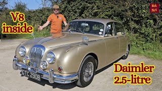 Smooth classic V8 Daimler 25 Litre is a delicious drive [upl. by Ruon708]