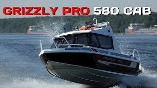 Катер GRIZZLY PRO 580 CAB [upl. by Arihsa]