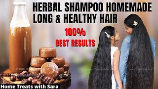 HOMEMADE HERBAL HAIR SHAMPOO GET LONG HAIR THICK HAIR HEALTHY HAIRHOW TO MAKE SHAMPOOTAMIL VLOGS [upl. by Ailedamla]