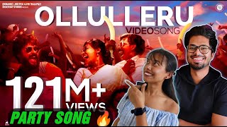 OLLULLERU Malayalam Dance Song Reaction 😍 Ajagajantharam  Justin Varghese ft Praseetha Chalakudy [upl. by Fontana]