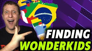 How to scout for South American WONDERKIDS in football manager [upl. by Elwira]