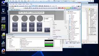 WINCC OPC DA SERVER Exchange data with 2 PCs [upl. by Xanthe908]