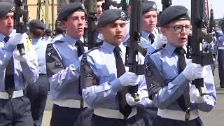 Royal Air Force Air Cadets Drill and Ceremonial Camp 2018  Continuity drill routine [upl. by Frerichs]