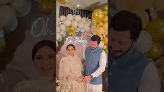 Saba faisal daughter in law baby shower babyshower sabafaisal trending [upl. by Cappella753]