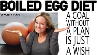 Boiled Egg Diet  900 Calorie Egg Diet For Weight Loss [upl. by Theron]