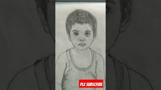 Portrait of my cute bhanjii art trending shorts tutorial portrait viral [upl. by Stutzman45]