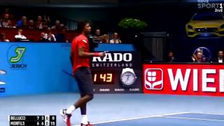 Gael Monfils Top 10 Jumping Winner Shots HD [upl. by Doownel789]