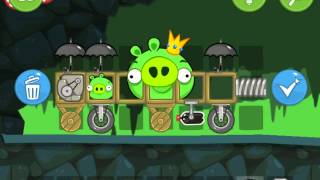 Bad Piggies Bonus Level 1VIII Ground Hog Day ★★★ Walkthrough [upl. by Aiki411]