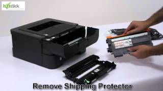 Brother HL 2240 Toner Cartridge Replacement  user guide TN221022402250 [upl. by Akaenahs]