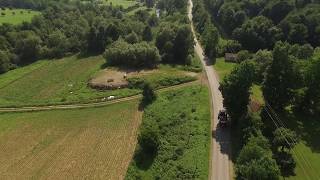 Following a Tractor on Old Route 77 in Spring Creek PA [upl. by Blayne]