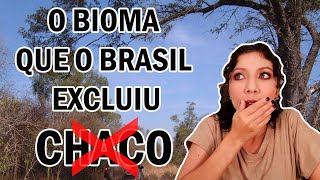 Chaco o bioma excluído pelo Brasil 61 [upl. by Odnomor]