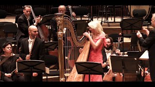 Mozart Flute and Harp Concerto K299 Zubin Mehta Julia Rovinsky Guy Eshed [upl. by Terrag]