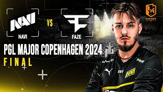 LA GRAN FINAL  NAVI vs FAZE  PGL CS2 MAJOR COPENHAGEN  FINAL  BO3  HIGHLIGHTS [upl. by Almond250]