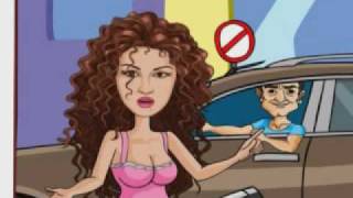 Myriam fares cartoon animation ميريام فارس [upl. by Assenna]