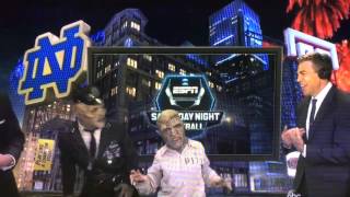 Kirk Herbstreit scared by zombies [upl. by Refotsirc]