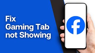 How to Fix Gaming Tab not Showing on Facebook 2024 [upl. by Aivul]