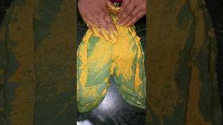 Alu Vadi  taro leaf   Maharashtrian asmr shorts [upl. by Yelrah865]