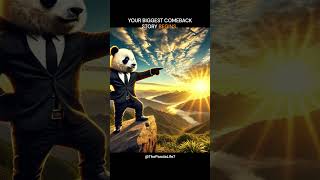 Biggest Comeback motivation consistent hardwor quotes mindset goals panda descipline [upl. by Idell]