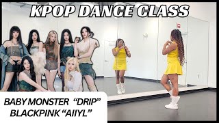 🔴 BABYMONSTER amp BLACKPINK  Live Online KPOP Dance Class  25 Days of KDanceMas 2024 🎄 [upl. by Mont]