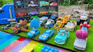 Pixars Cars On The Road  Lightning McQueen Sally Carrera Tow Mater Cruz Fillmore Chick Hicks [upl. by Dituri]