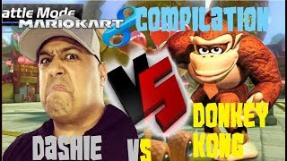 THE MANY REASONS DASHIE HATES DONKEY BTCH A  MARIO KART 8 DELUXE COMPILATION [upl. by Ahsiekar]