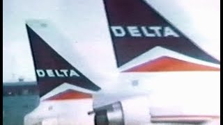 Delta Lockheed L1011 TriStar Commercial  1973 [upl. by Anoik]