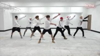 BTS  FIRE TUTORIAL SLOWED amp MIRRORED [upl. by Nannaihr]