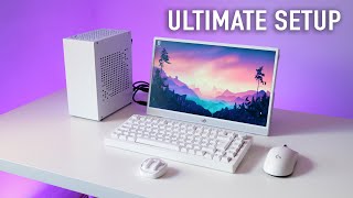 THE ULTIMATE PORTABLE DESKTOP GAMING PC SETUP 🔥🔥🔥 [upl. by Pfeffer]