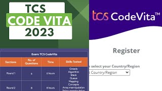 TCS Codevita 2023 Registration Process [upl. by Nuahsyar764]