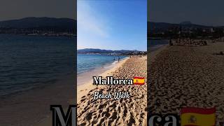 El más relajante Beach Walk de Mallorca🏖 playasdemallorca short [upl. by Siulegroj160]