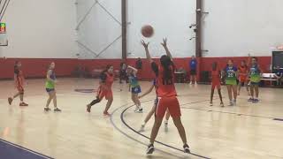 6th Grade South Jersey Girls AAU Basketball JKMBA vs NJ Lady Wizards 9212024 [upl. by Nahgem662]