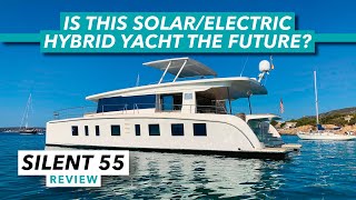 Silent Yachts 55 review  Is this solarelectric hybrid yacht the future  Motor Boat amp Yachting [upl. by Hube]