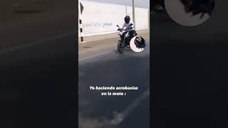 Por eso ya no hago acrobacias 😅😁🤣 shortvideos automobile contenido viral fypage viral sketch [upl. by Ahsaetal]