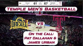 Temple Mens Basketball vs Drexel Nov 12th 2024 [upl. by Dunston]