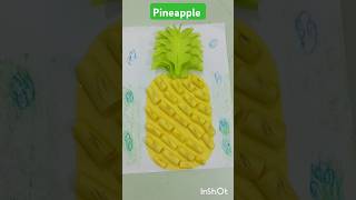 Craft ideas for pineapple 🍍 craft papercrafts trending [upl. by Haisa]