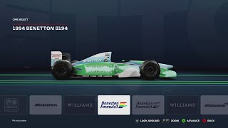 F1 2020  1994 Benetton B194 at Dutch GP [upl. by Godspeed]