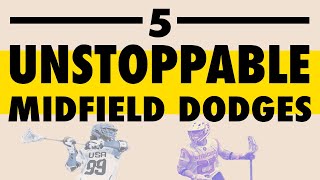 Top 5 Best Lacrosse Dodges for Midfielders UNSTOPPABLE [upl. by Thoma]